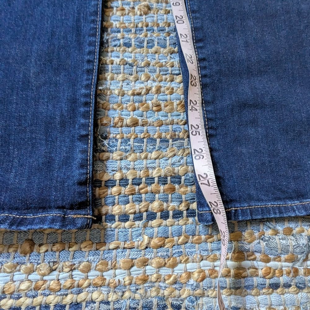 Kut From The Kloth Catherine Dark Wash Straight Leg Jeans 12 Classic Casual Deni - Picture 3 of 10